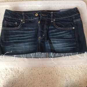 Denim skirt